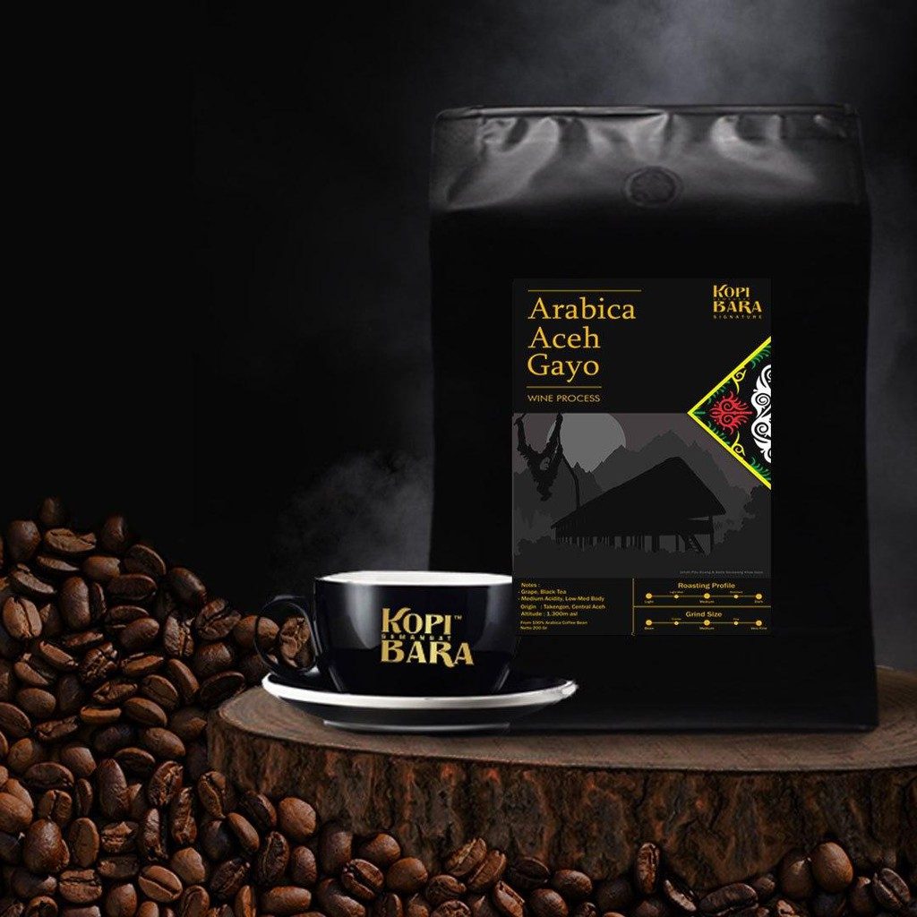 Arabica Aceh Gayo Wine 1kg Kopi Bara